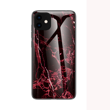 20pcs/lot Marble Silicone+Glass new design cover case for iphone 6 7 8 X XR XS Max 6 7 8 plus 11Pro Max protective cover case